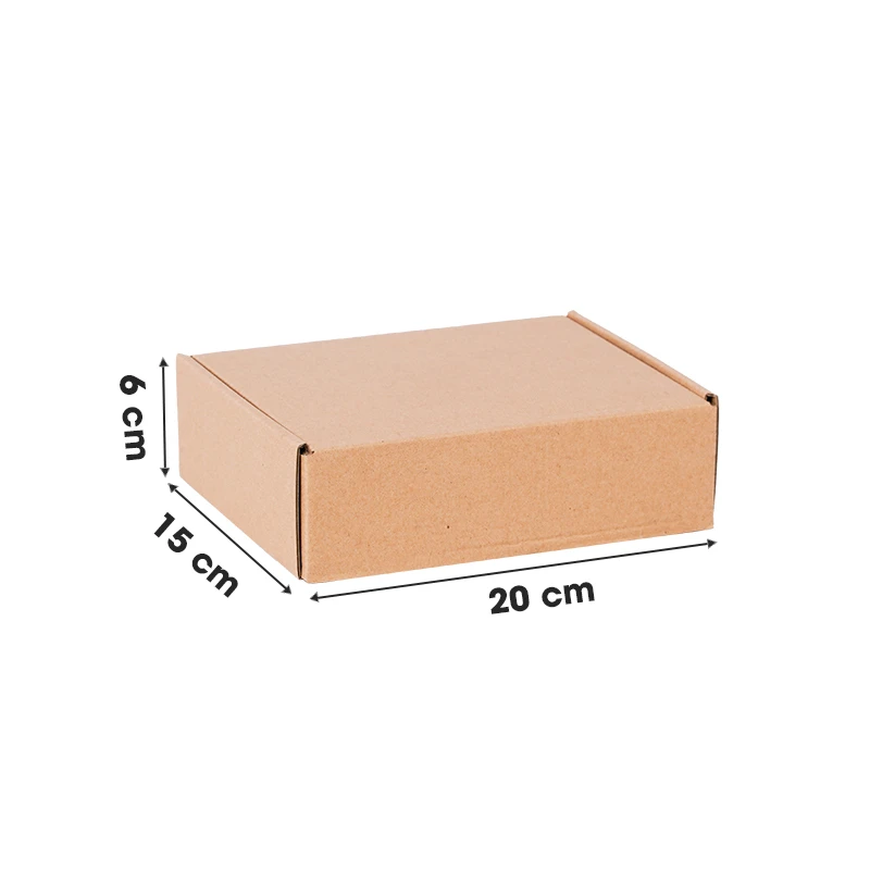 Hộp Carton nắp cài 20x15x5